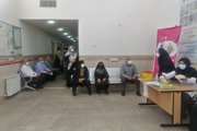 برگزاری کلاس آموزشی درپارک سعیدیه وایستگاه سلامت در مرکز خدمات جامع سعیدیه شهرستان اسلامشهر